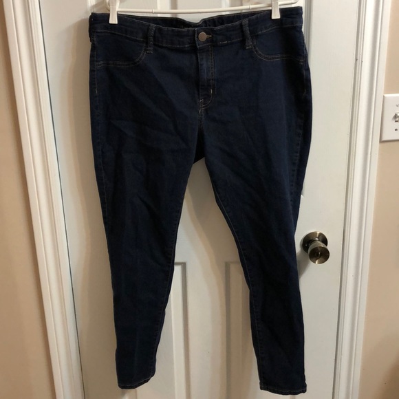Dark wash mid rise skinny jeans - Picture 1 of 4